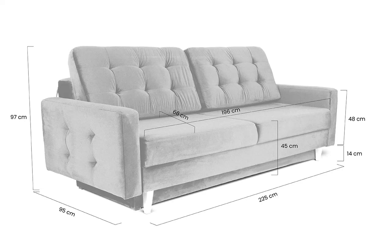 Rozkladacia pohovka Vanisa Pohovka s funkciou spania Vanisa