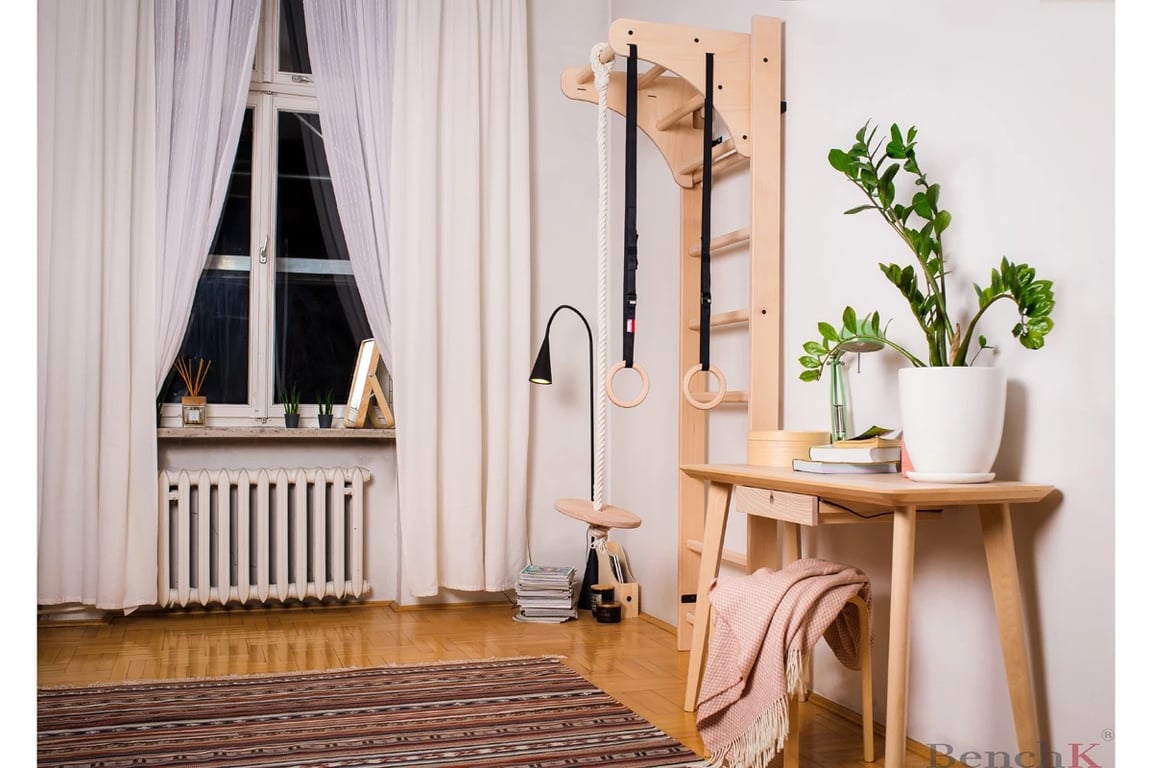 Příslušenství BenchK A204 - přírodní dřevo Příslušenství gymnastická