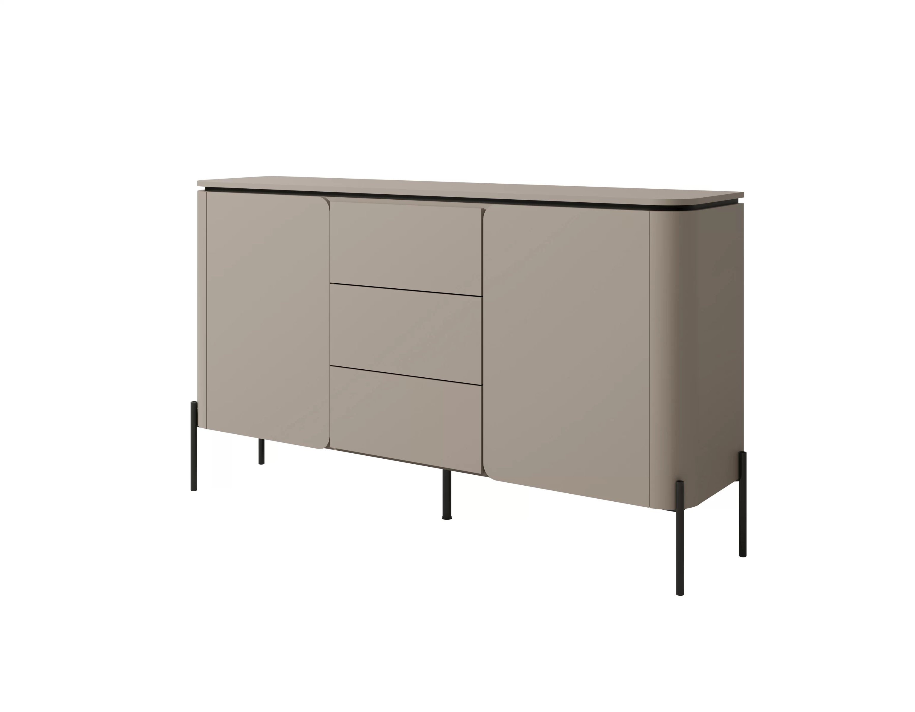 Komoda Bello 163 cm so zásuvkami - congo Komoda Bello 163 cm so zásuvkami - congo 