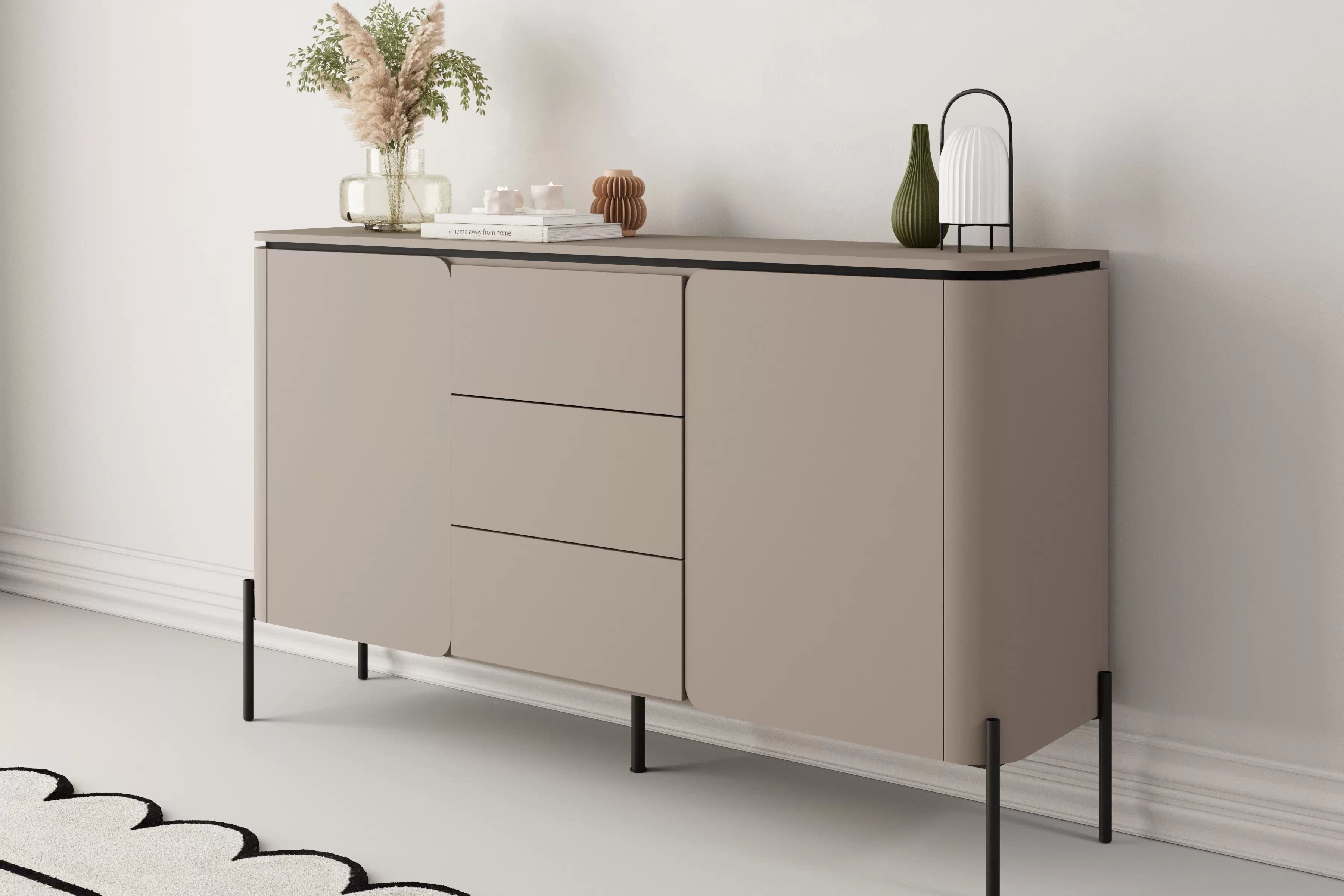 Komoda Bello 163 cm so zásuvkami - congo Komoda Bello 163 cm so zásuvkami - congo 