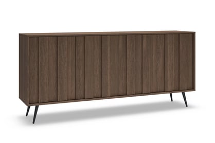 Komoda Flaro 183 cm s osvetlením - dub dunin