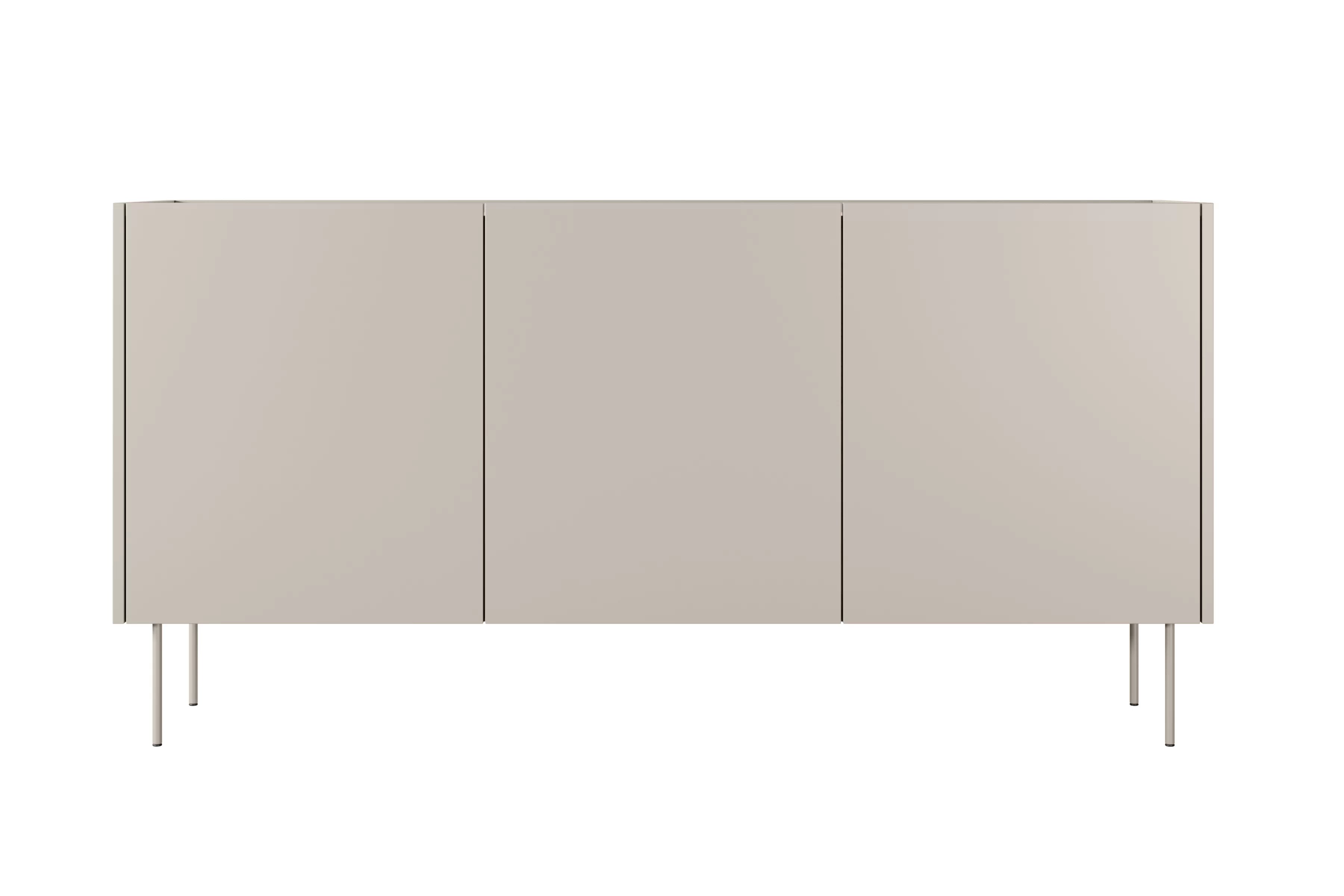 Komoda Desin 170 cm s kovovými nohami - kašmír / dub nagano Komoda Desin 170 cm z metalowymi nogami - kašmír / dub nagano