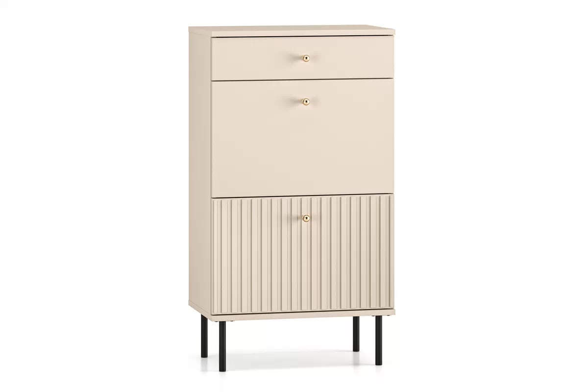 Komoda Jamuzi 55 cm - kašmír Komoda do předsíně z szuflada Jamuzi 13 - 55 cm - kašmír