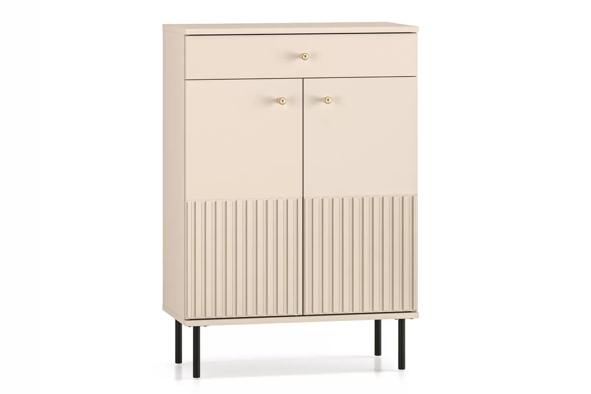 Komoda Jamuzi 68 cm - kašmír Komoda do předsíně z szuflada Jamuzi 14 - 68 cm - kašmír