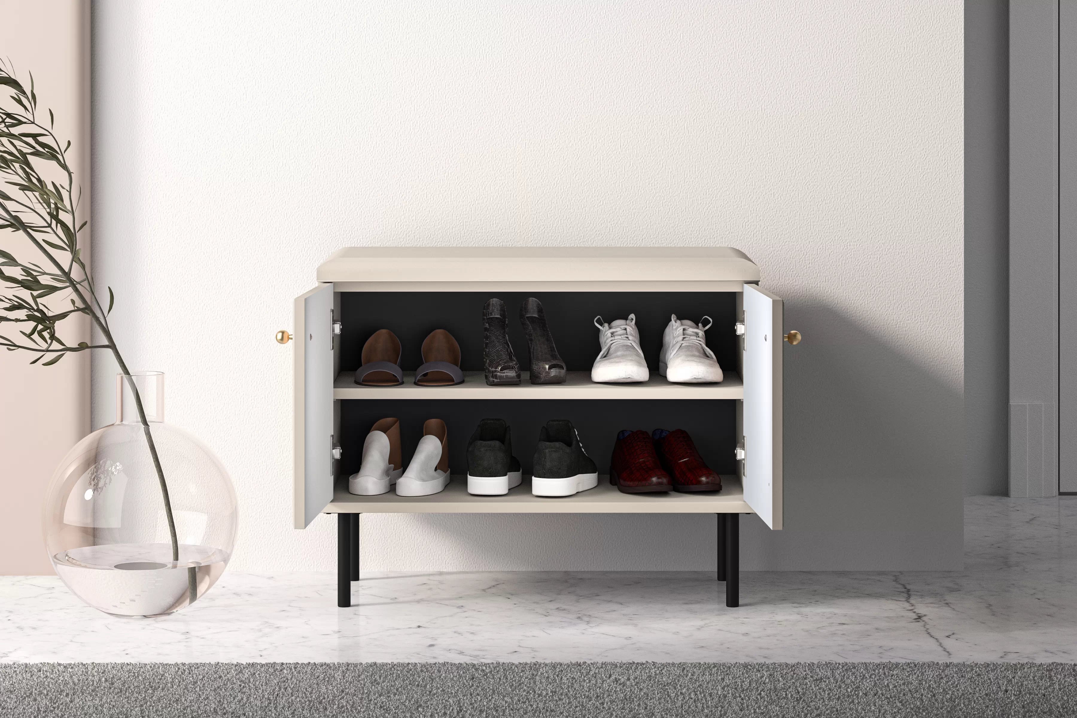 Předsíňová komoda Jamuzi 68 cm - kašmír Komoda do předsíně Jamuzi 16 - 68 cm - kašmír