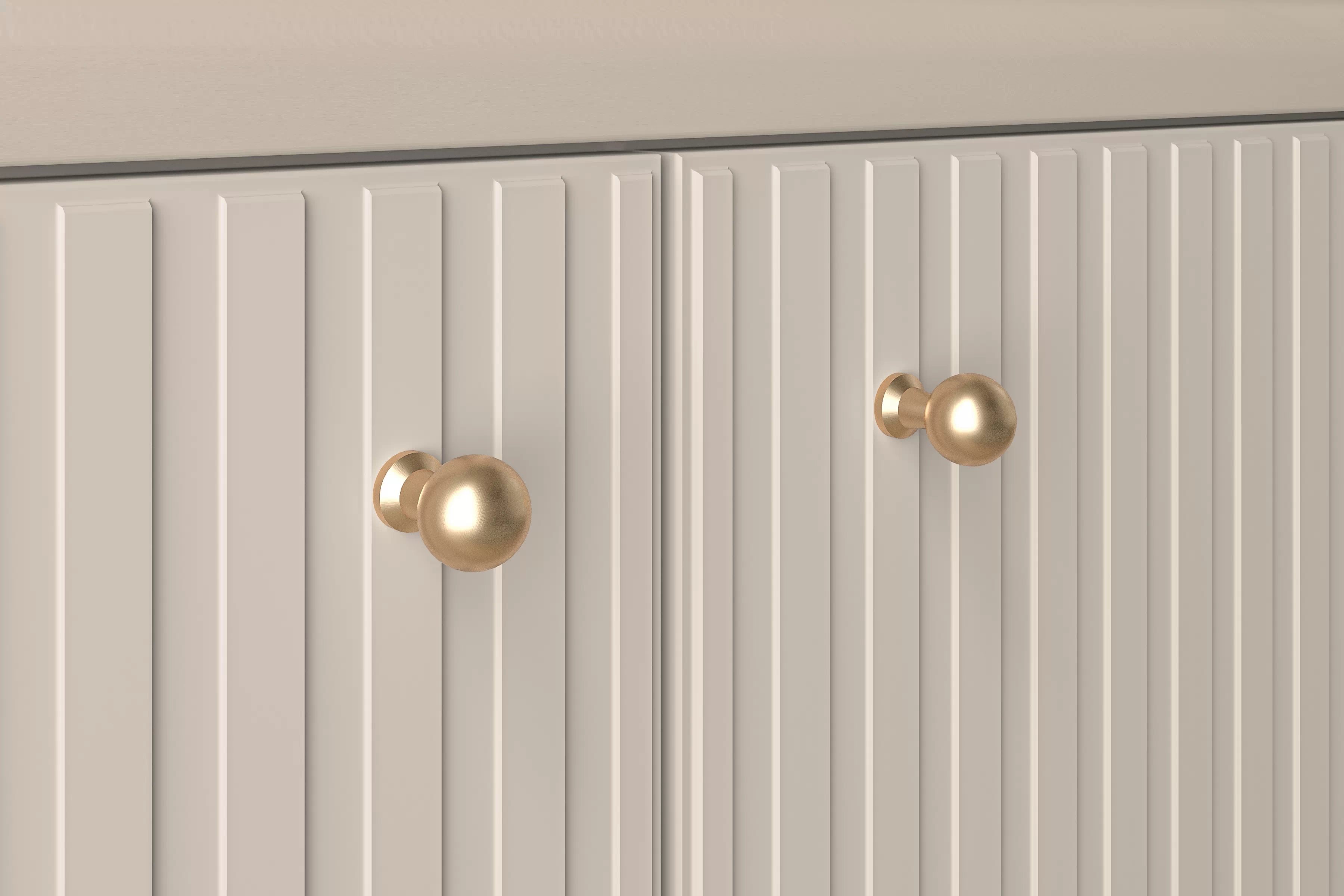 Předsíňová komoda Jamuzi 68 cm - kašmír Komoda do předsíně Jamuzi 16 - 68 cm - kašmír