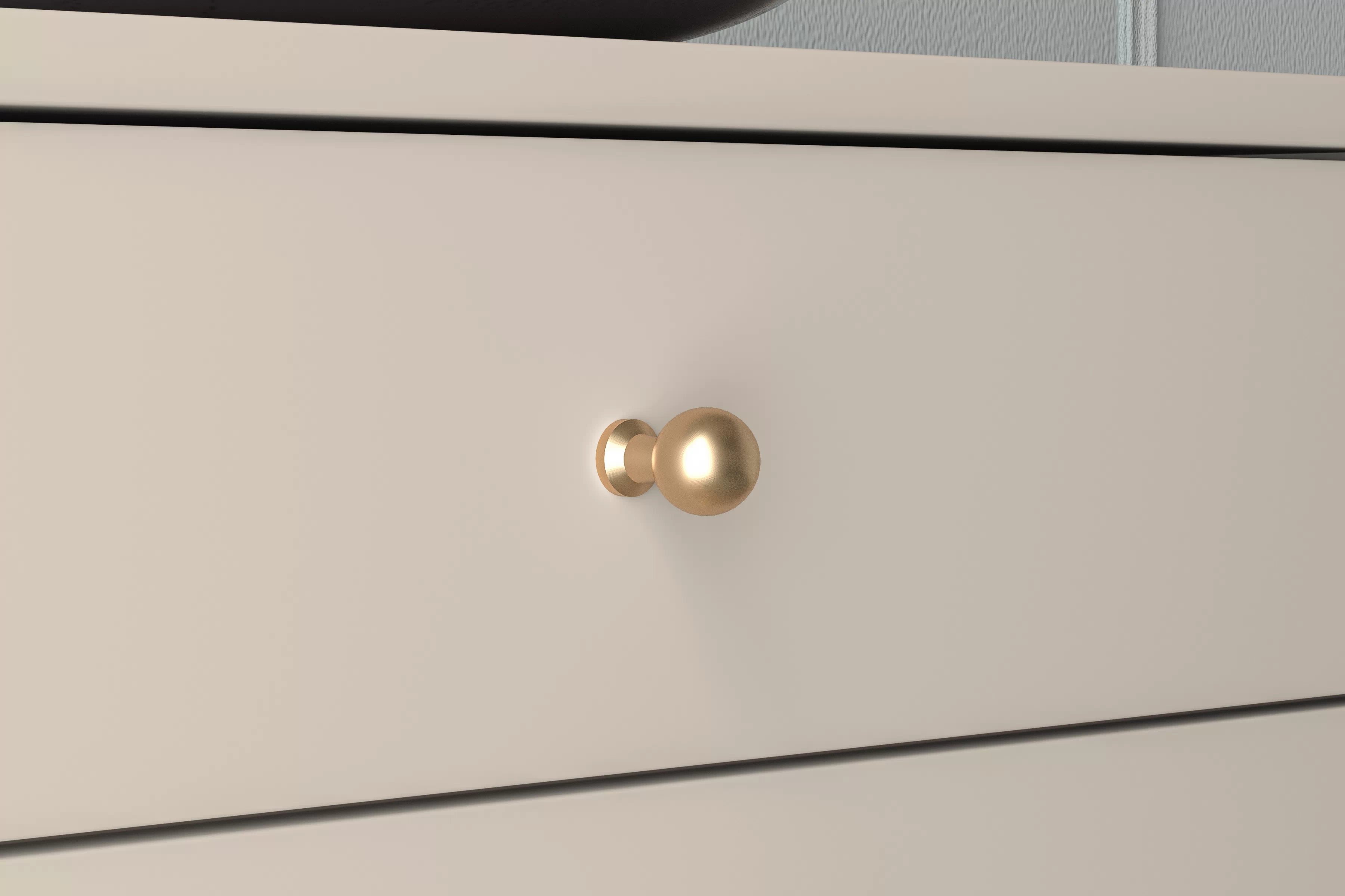 Komoda Jamuzi 55 cm - kašmír Komoda do předsíně z szuflada Jamuzi 13 - 55 cm - kašmír