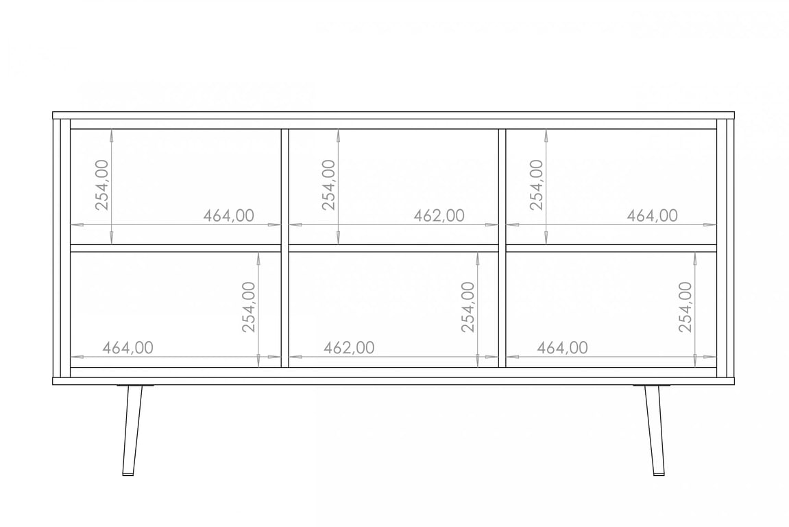 Komoda do obývacej izby Unili 150 cm - kašmír / zlaté Komoda do obývacej izby Unili 150 cm - kašmír / zlaté