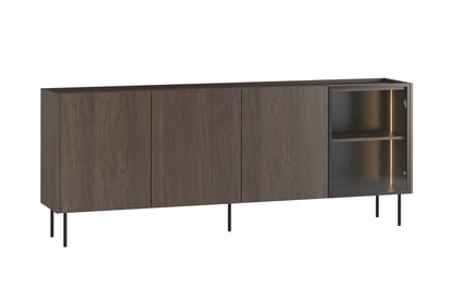 Štvordverová komoda Dunari 220 cm - dub dunin