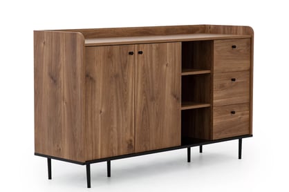 Dvojdverová komoda Kastelio 150 cm so zásuvkami