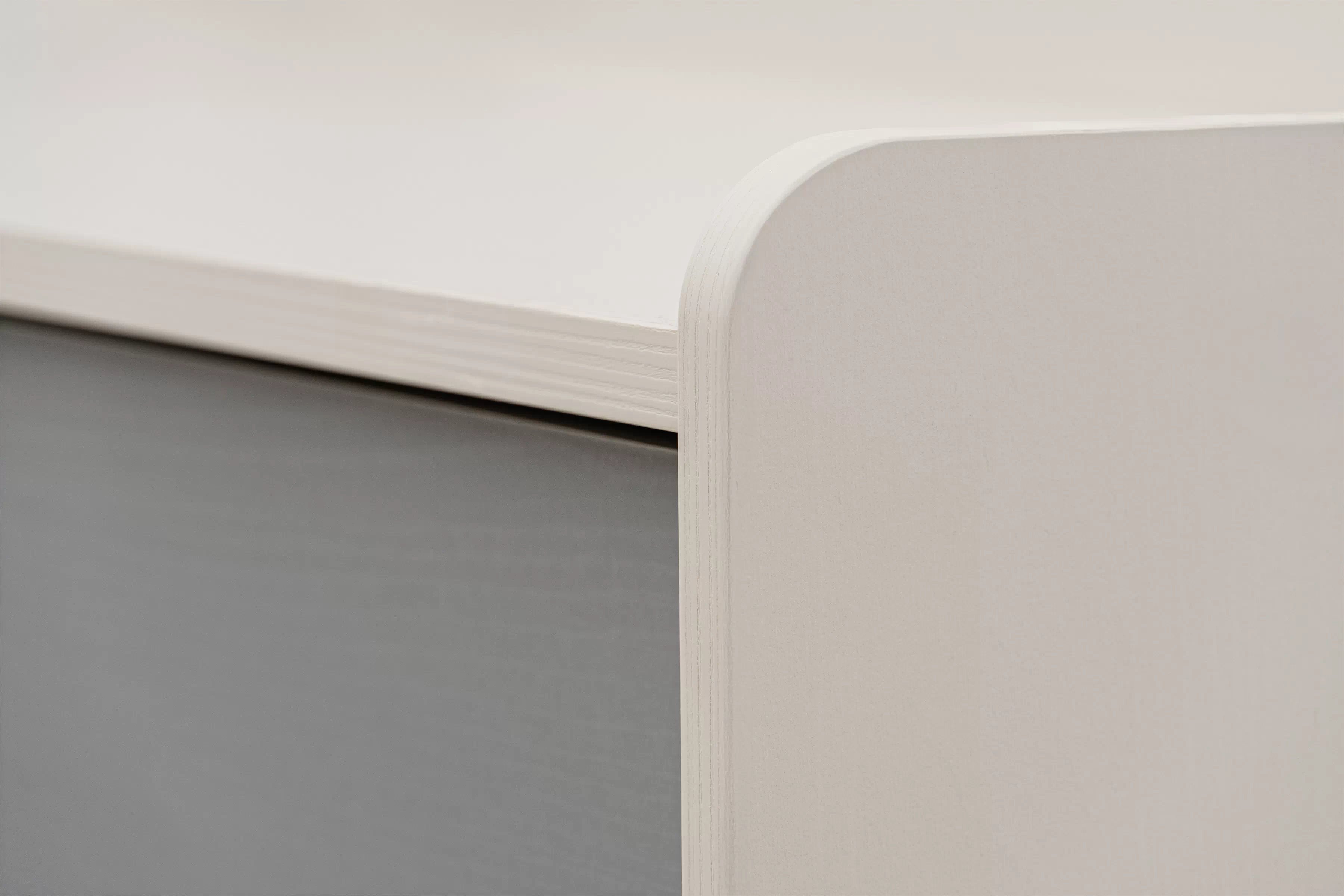 Komoda do detskej izby Marla 90 cm - púštny piesok / sivá Komoda dziecieca Marla 90 cm so zásuvkami - piasek pustyni / šedý pallad