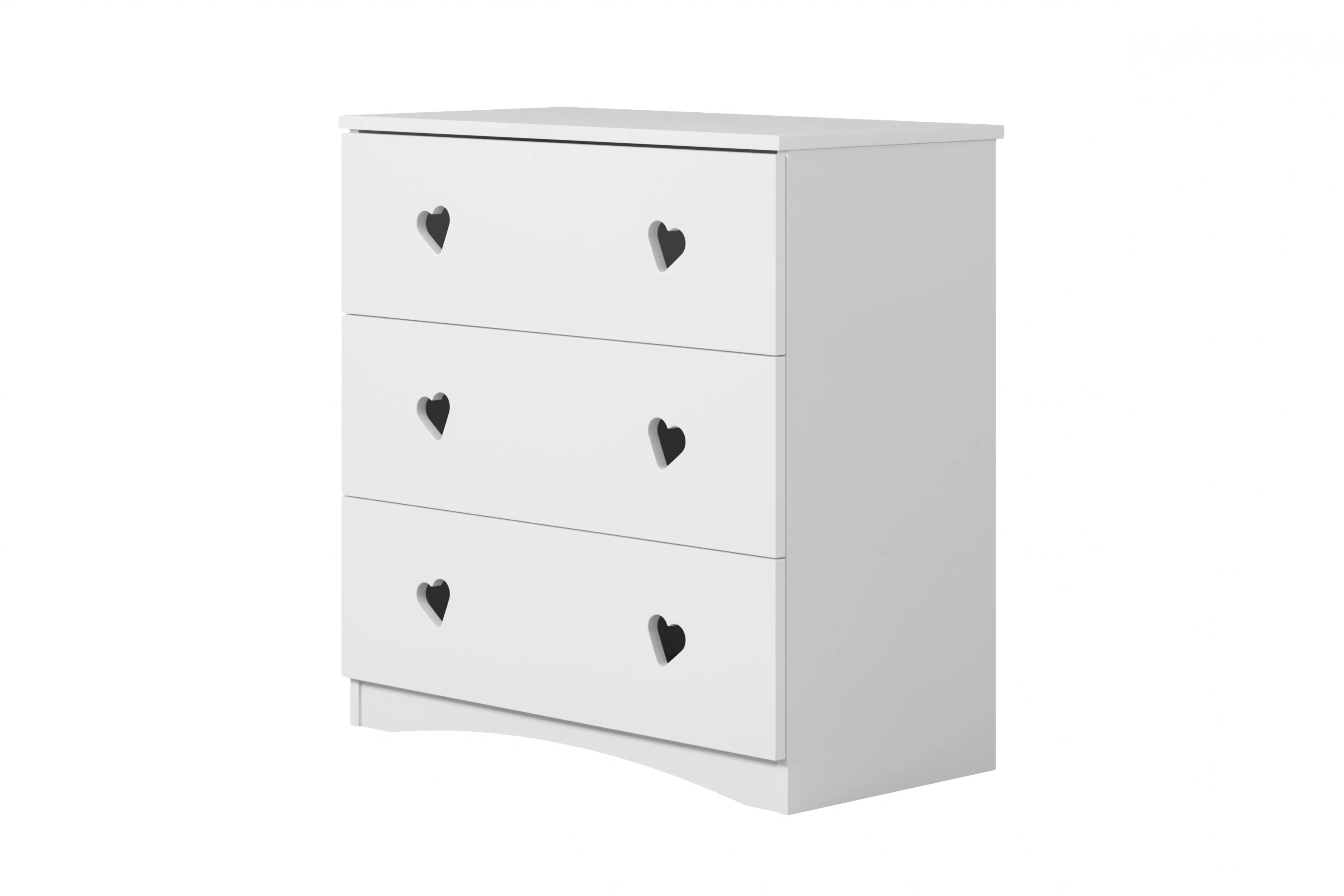 Detská komoda Pateri 80 cm - biela Komoda dziecieca Pateri 80 cm - Biely