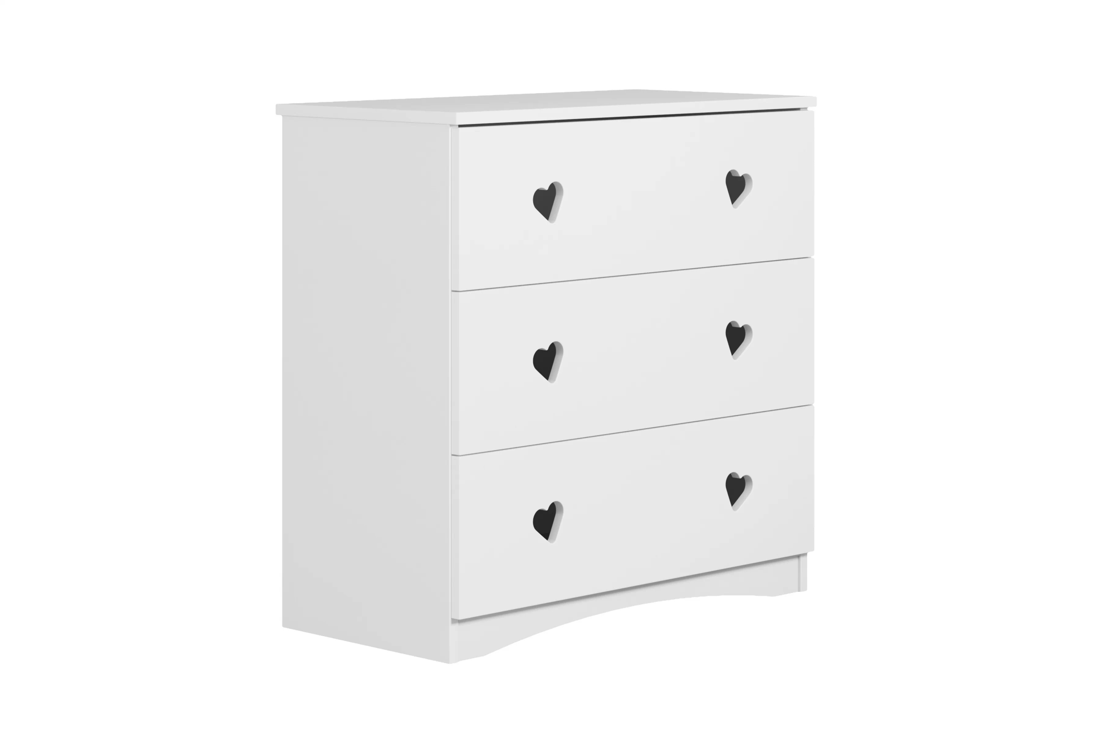 Detská komoda Pateri 80 cm - biela Komoda dziecieca Pateri 80 cm - Biely