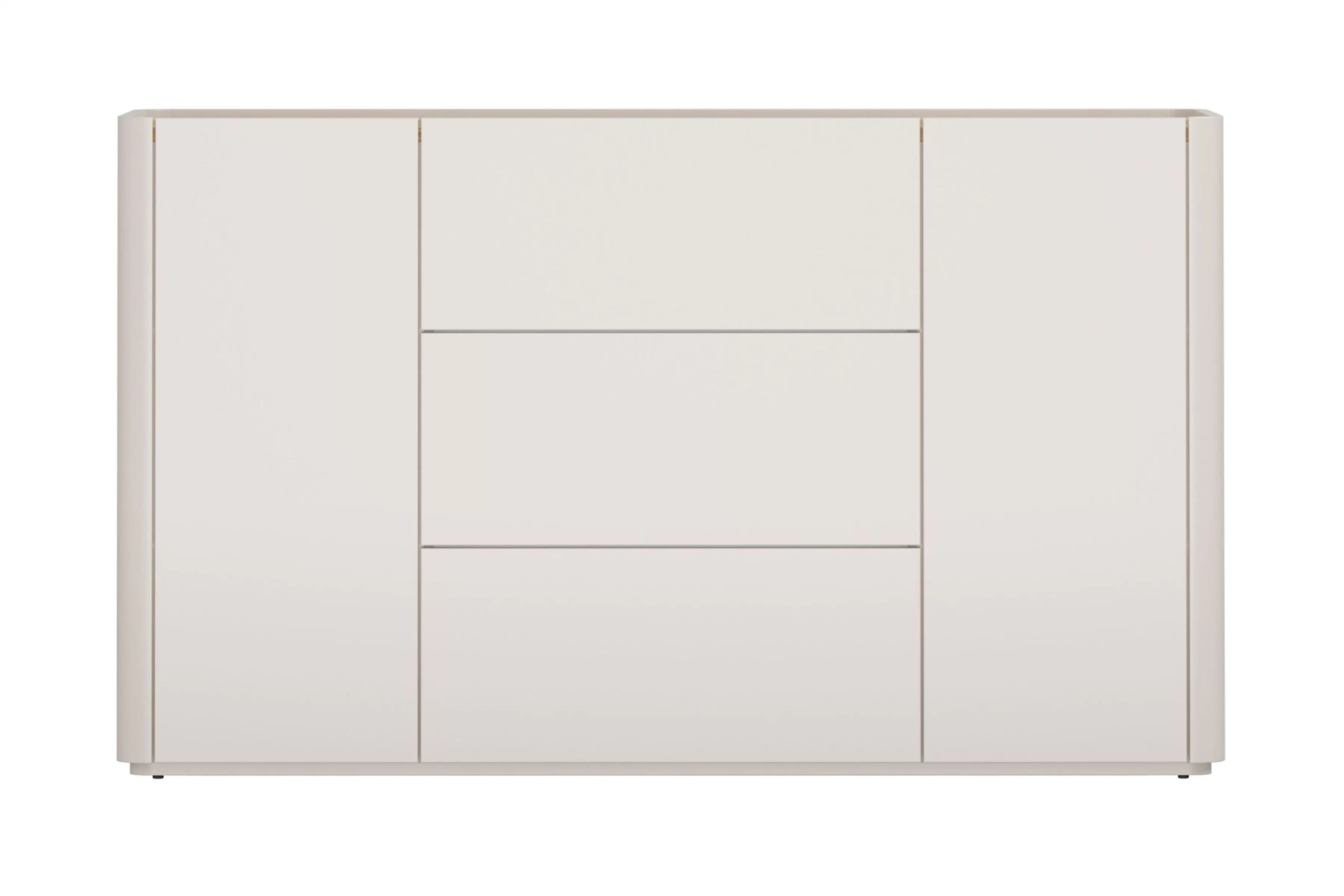 Komoda Elivo 150 cm - kašmírová / dub olejovaný Komoda Elivo 150 cm so zásuvkami - kašmír / Dub olejowany