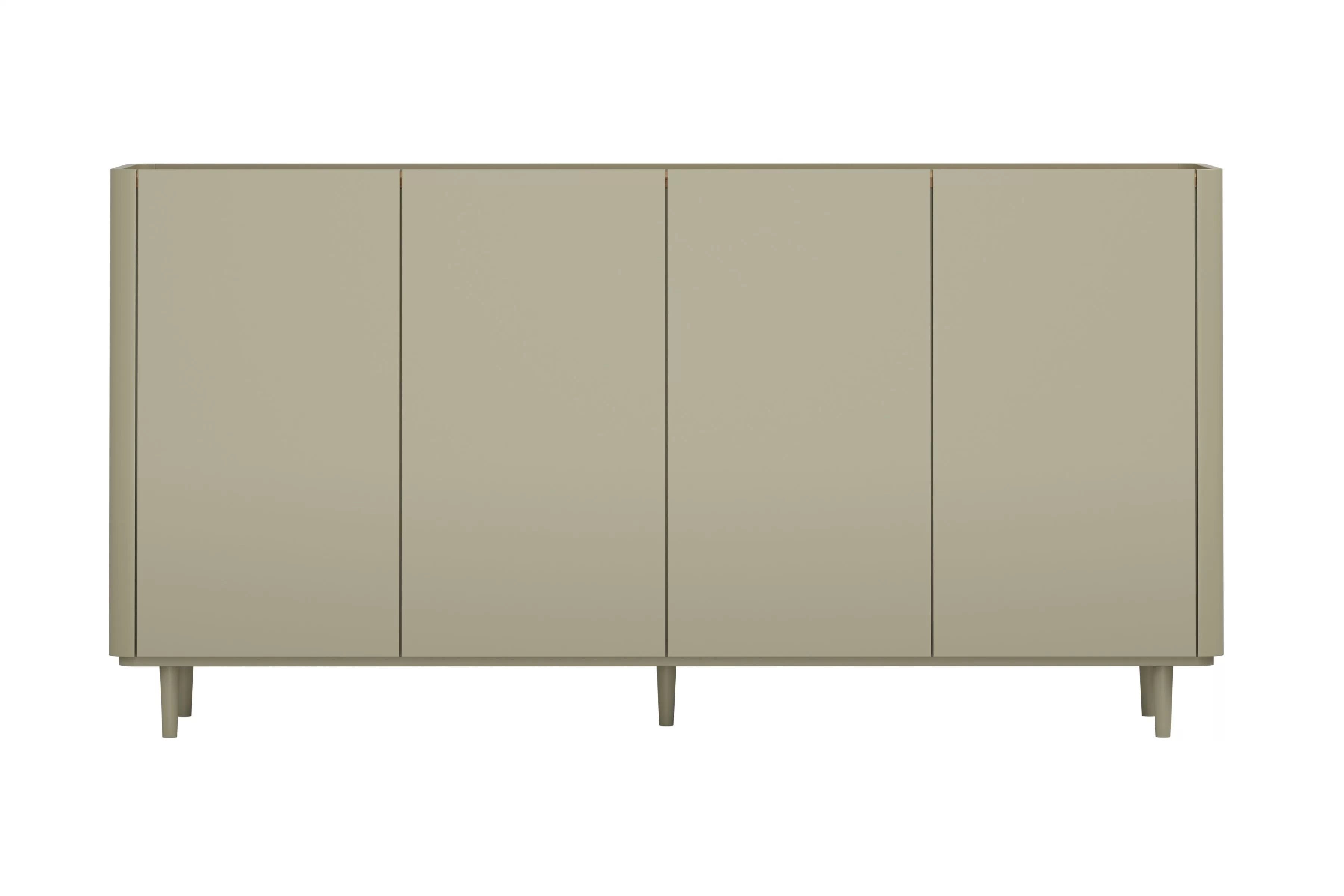 Komoda Elivo 200 cm na nožičkách - eukalyptus / dub baltic dune Komoda Elivo 200 cm na nôžkach - eukaliptus / Dub baltic dune