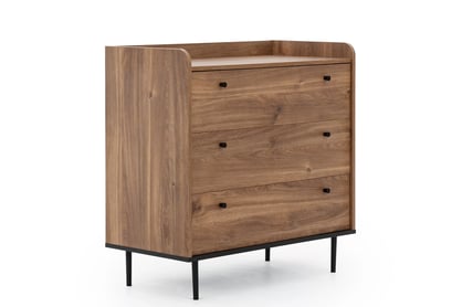 Komoda Kastelio 90 cm s zásuvkami - brandy castello