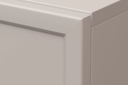 Komoda Lorini 150 cm so zásuvkami - kašmír / zlaté úchytky T-bar Komoda Lorini 150 cm so zásuvkami - kašmír / zlote úchyty T-bar
