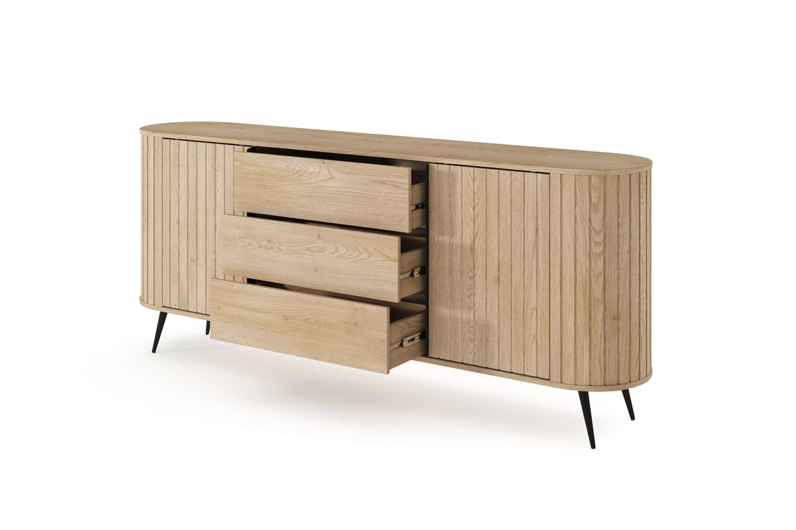 Komoda Luvio 196 cm so zásuvkami - dub cremona Komoda Luvio 196 cm so zásuvkami - Dub cremona