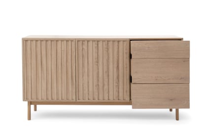 Komoda Risto 159 cm - svetlý dub Komoda Risto dvojdverová 159 cm - Svetlý dub