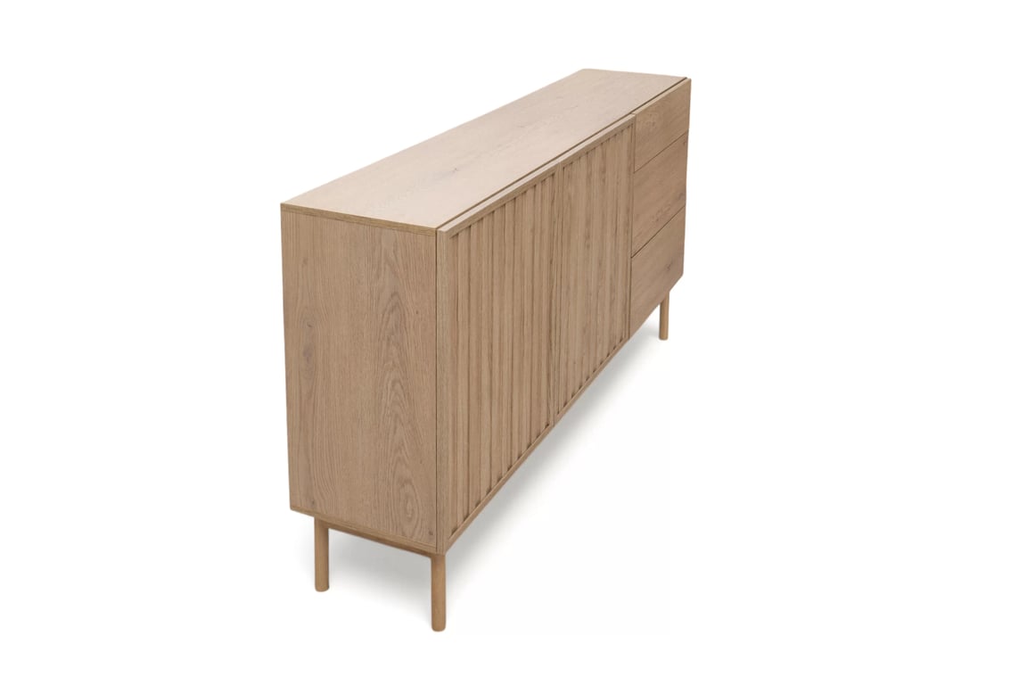 Komoda Risto 159 cm - svetlý dub Komoda Risto dvojdverová 159 cm - Svetlý dub