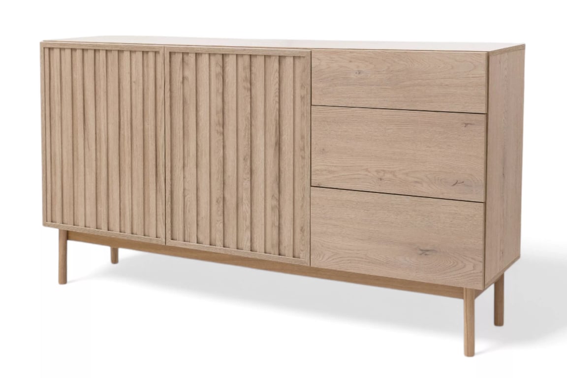 Komoda Risto 159 cm - svetlý dub Komoda Risto dvojdverová 159 cm - Svetlý dub