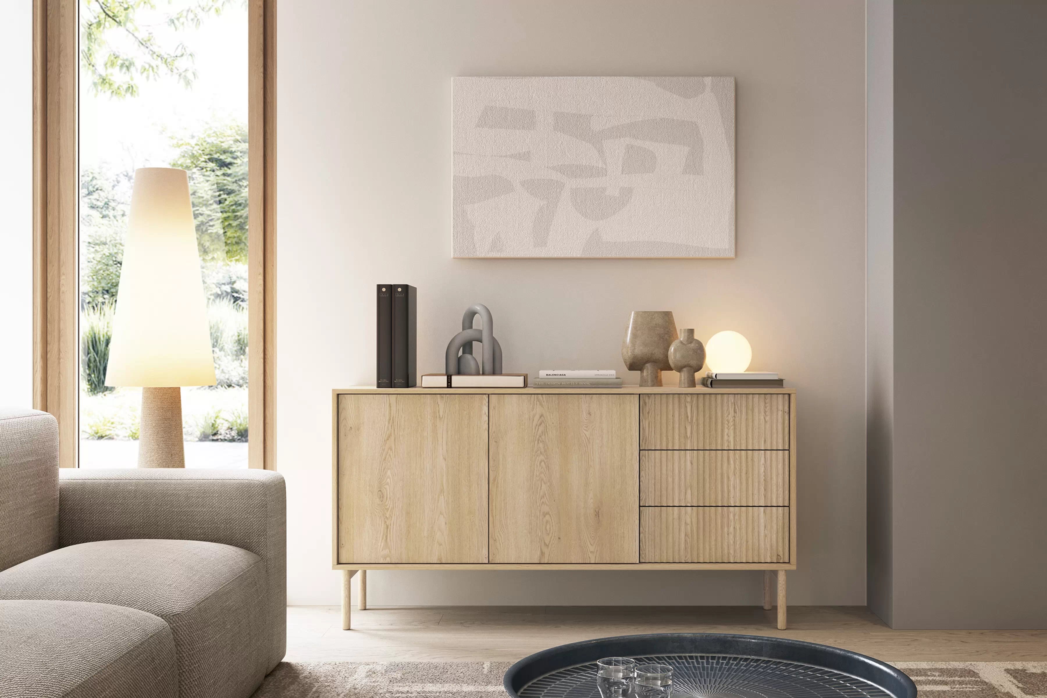 Komoda Rivio 153 cm so zásuvkami - dub cremona Komoda Rivio 153 cm  so zásuvkami - Dub cremona / oak cremona