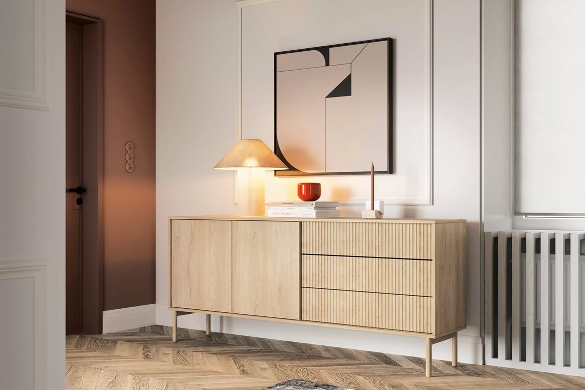 Komoda Rivio 187 cm se zásuvkami - dub cremona Komoda Rivio 187 cm se zásuvkami - dub cremona