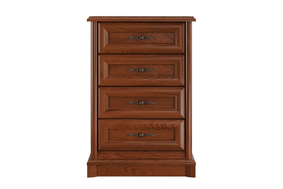 Komoda Sonata 60 cm - ušľachtilý gaštan Komoda Sonata so štyrmi zásuvkami 60 cm - gaštan szlachetny