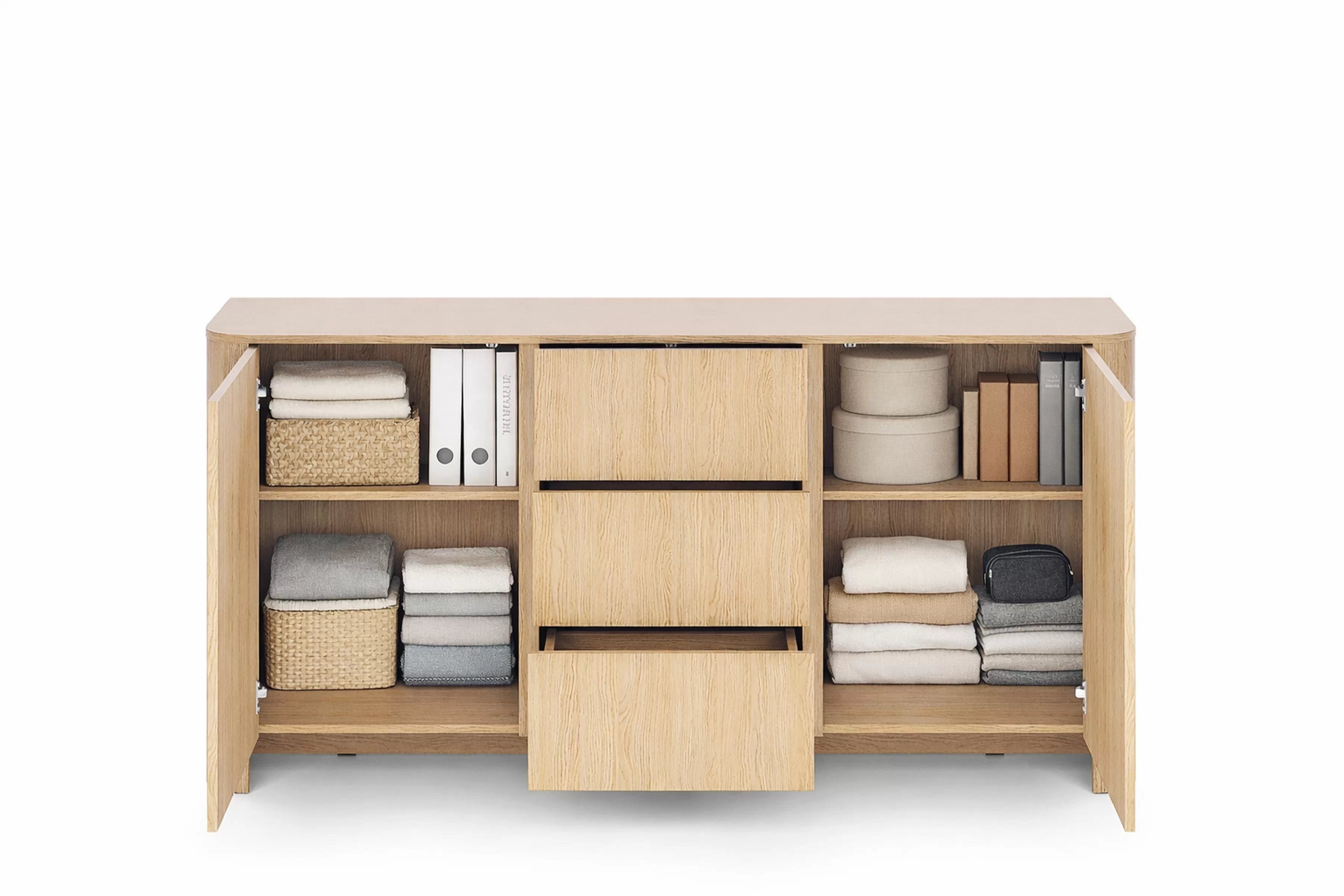 Komoda Sorrenti 168 cm se zásuvkami – dub Vicenza Komoda Sorrenti 168 cm se zásuvkami - dub vicenza