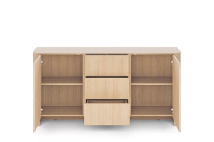 Komoda Sorrenti 168 cm so zásuvkami - dub vicenza Komoda Sorrenti 168 cm so zásuvkami - Dub vicenza
