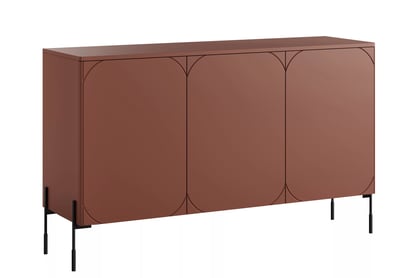 Komoda Sonatia 150 cm - burgundová