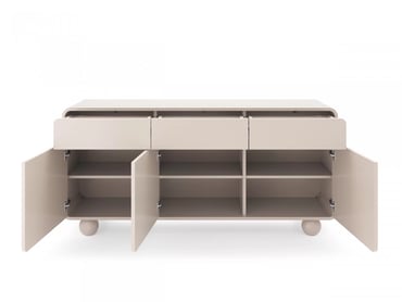 Komoda Vellino 160 cm se zásuvkami - kašmír Komoda Vellino 160 cm se zásuvkami - kašmír