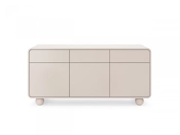 Komoda Vellino 160 cm se zásuvkami - kašmír Komoda Vellino 160 cm se zásuvkami - kašmír