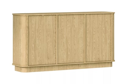 Trojdverová komoda Vello 154 cm - dub baltic dune