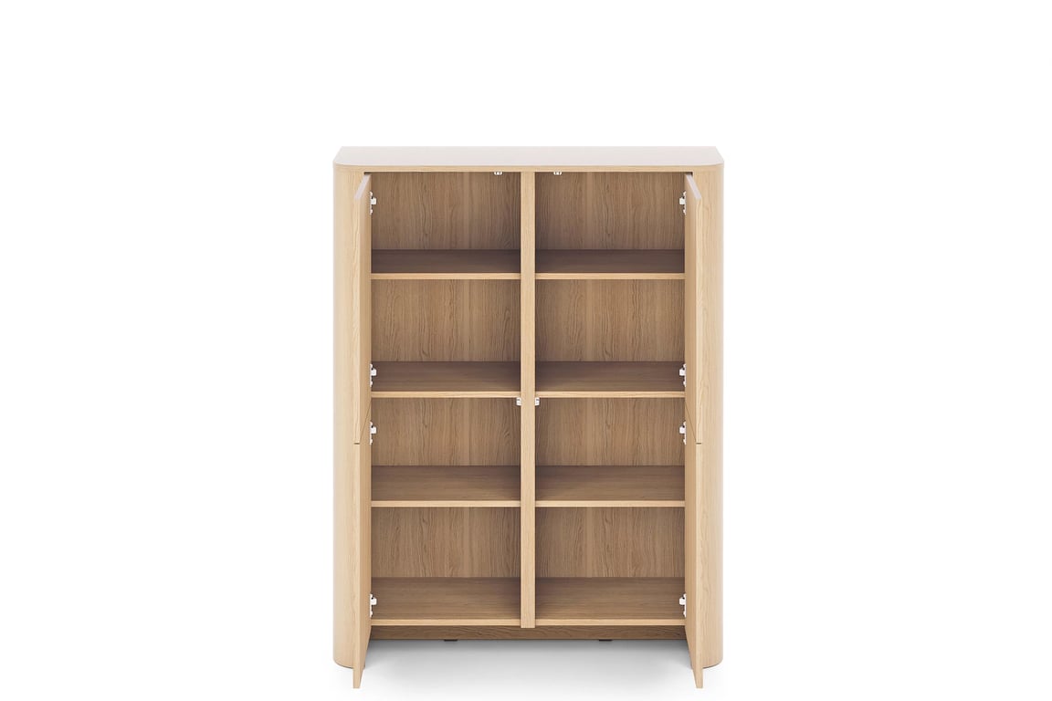 Vysoká komoda Sorrenti 103 cm - dub vicenza Komoda vysoká Sorrenti 103 cm - Dub vicenza