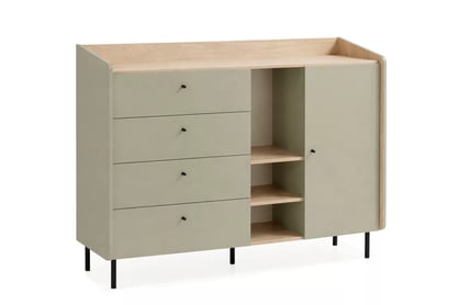Komoda s zásuvkami Fiorenza 155 cm - eukalyptus / dub baltic dune