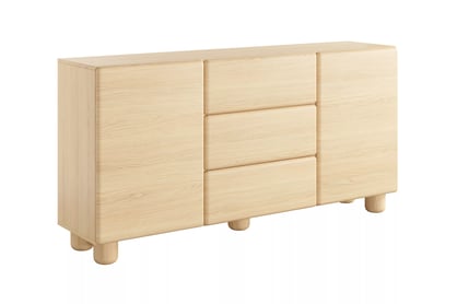 Komoda s zásuvkami Arlo 160 cm dvoudveřová - dub vicenza