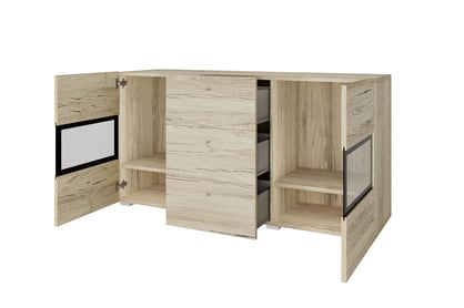 Komoda so zásuvkami Baros 26 - 132 cm - san remo svetlý Komoda so zásuvkami Baros 26 - 132 cm - san remo svetlý
