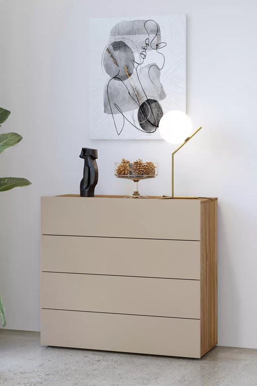 Komoda se zásuvkami Impressio 100 cm - dub mauvella / congo Komoda se zásuvkami Impressio 100 cm - dub mauvella / congo