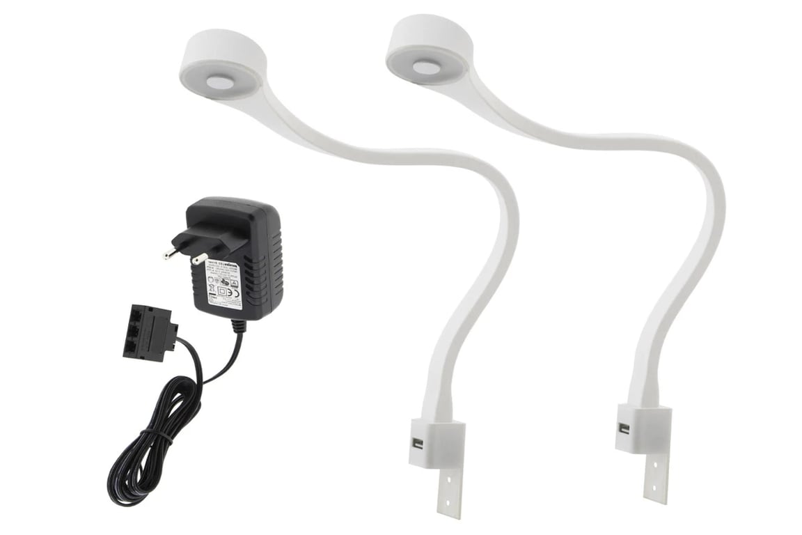 LED lampičky Bogart Flex - komplet do postele, s USB Komplet lampiček LED do Postele