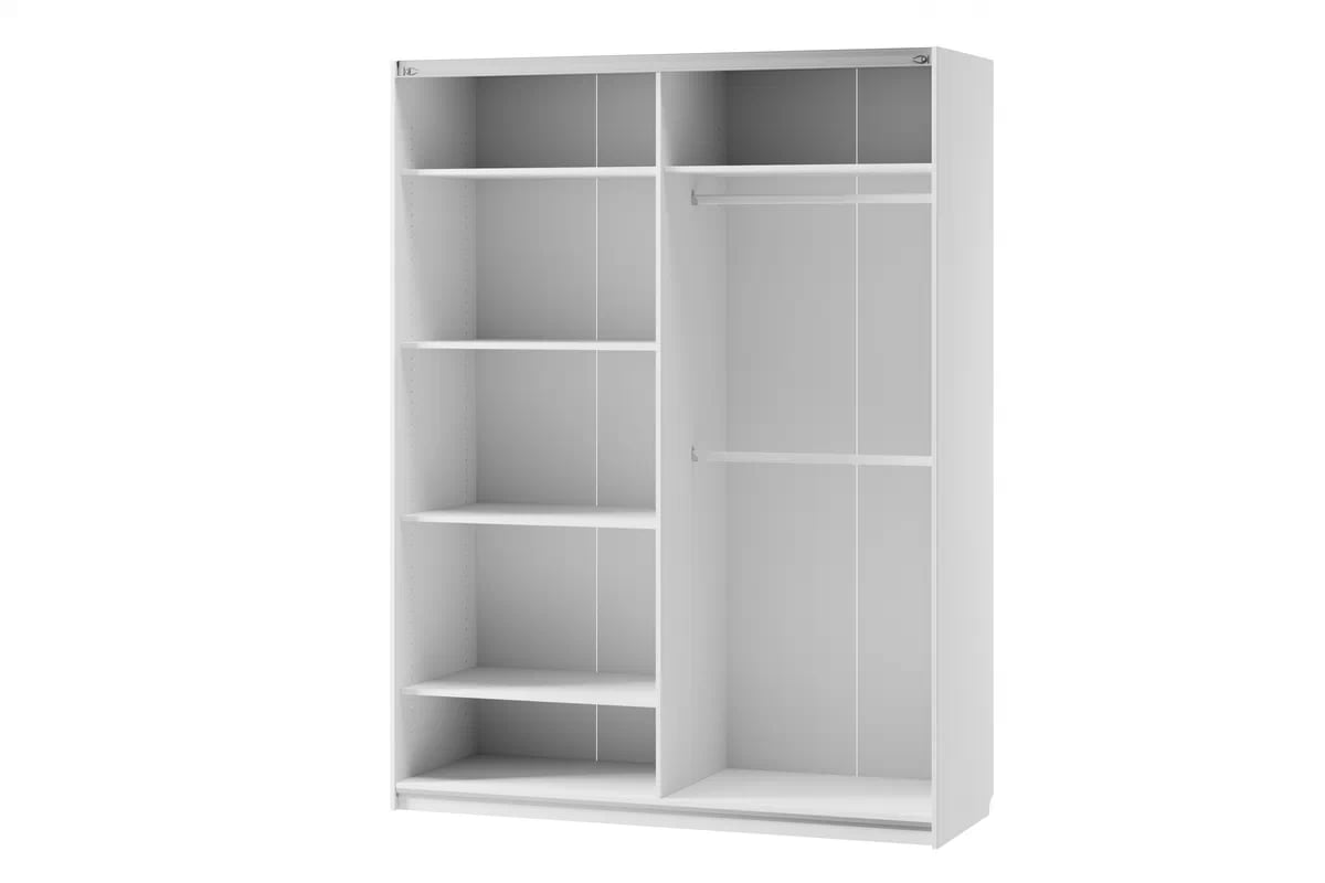 Zostava Alwa XII biely lesk - akcia Komplet nábytku do  spálňa  Alwa XII - biely lesk