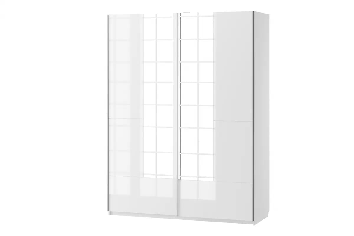 Zostava Alwa XII biely lesk - akcia Komplet nábytku do  spálňa  Alwa XII - biely lesk