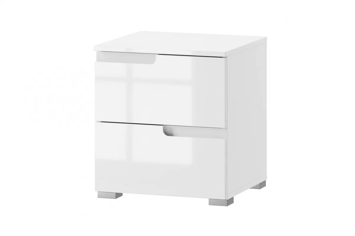 Zostava Alwa XII biely lesk - akcia Komplet nábytku do  spálňa  Alwa XII - biely lesk