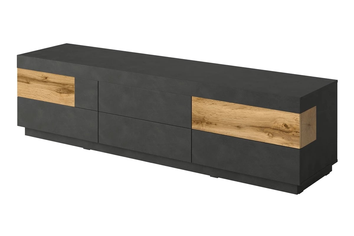 Obývací stěna Silke I - matera / dub wotan tv do obývacího pokoje