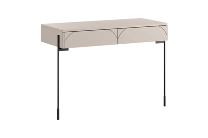 Konzolový stolík Sonatia 100 cm so zásuvkami - kašmírová