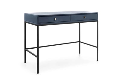 Konzolový stolík Eladia 103,5 cm - tmavomodrá