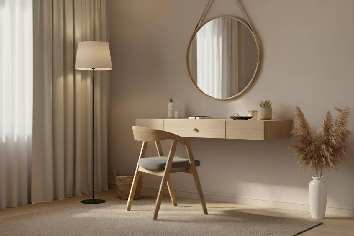 Dřevěná jídelní židle Elvarin s čalouněným sedákem – šedý šenil Wind 90 / lakovaný dub židle dřevěná Elvarin s čalouněným sedákem - šedá šenil Wind 90 / dub lakierowany