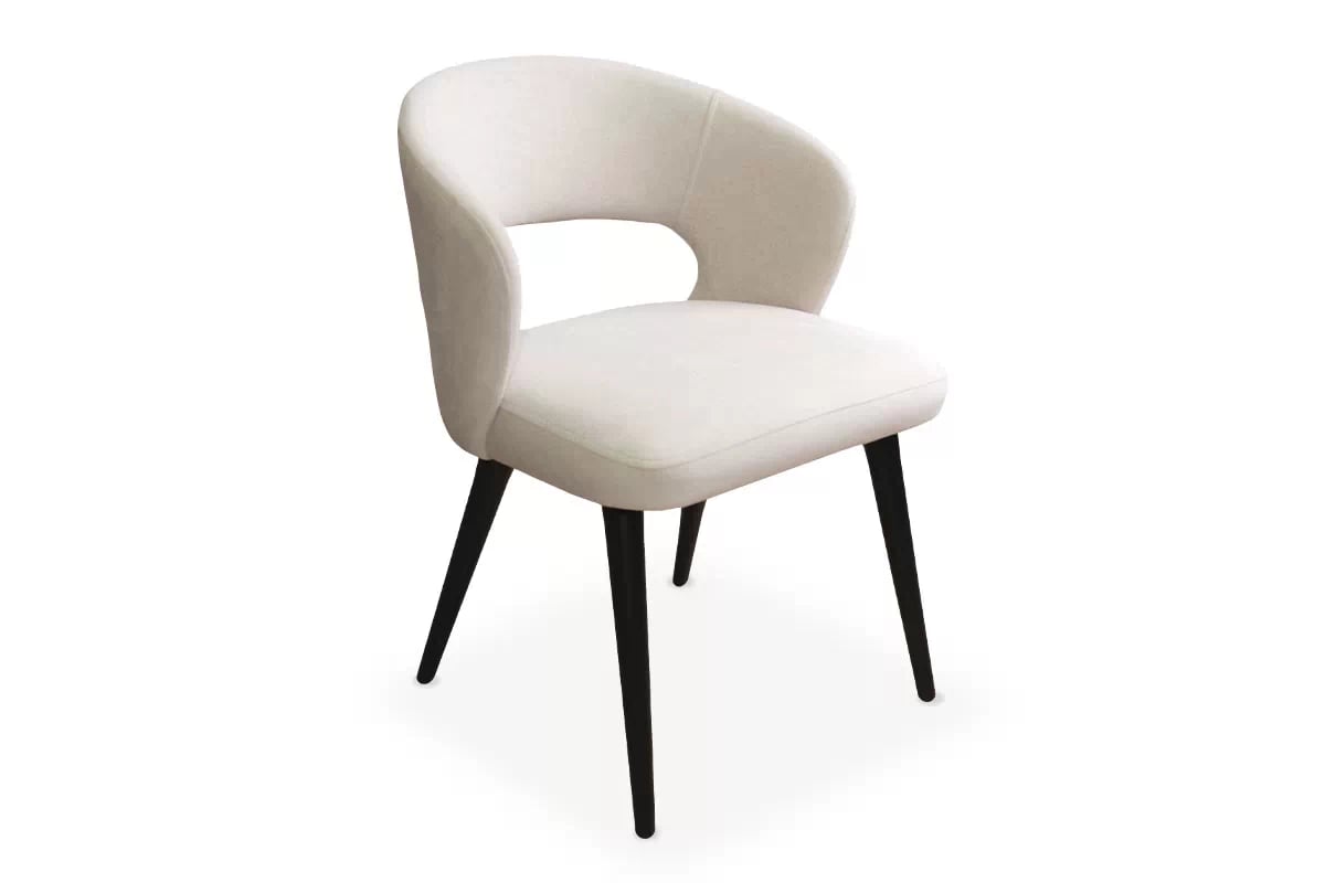 Jedálenské kreslo Luna Stolička drevená Luna z tapicerowanym siedziskiem