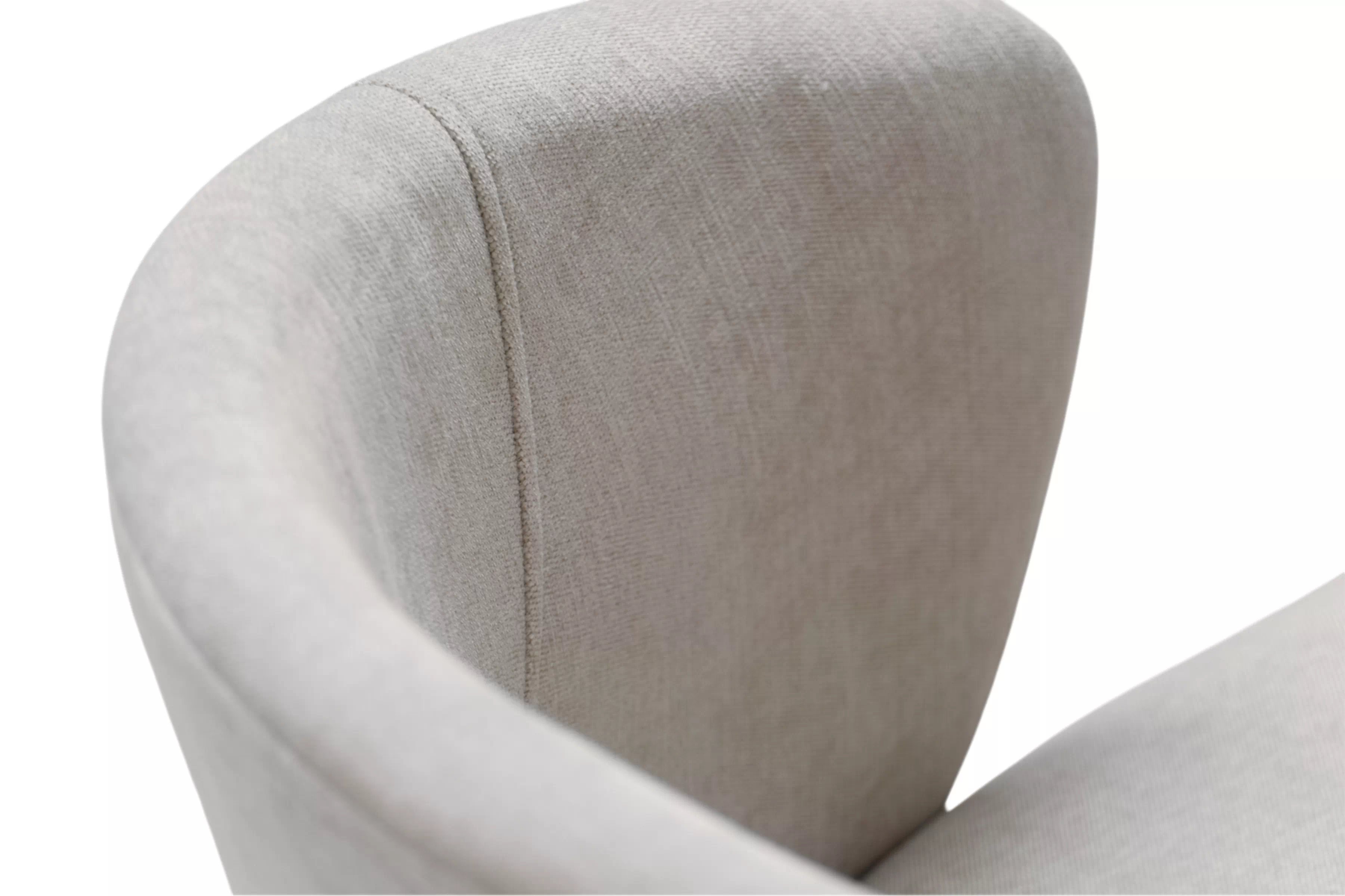 Jedálenské kreslo Luna - svetlosivý žinylka Wind 05 / čierna Stolička drevená Luna z tapicerowanym siedziskiem - svetlý šedý Wind 05 / čierny nožičky