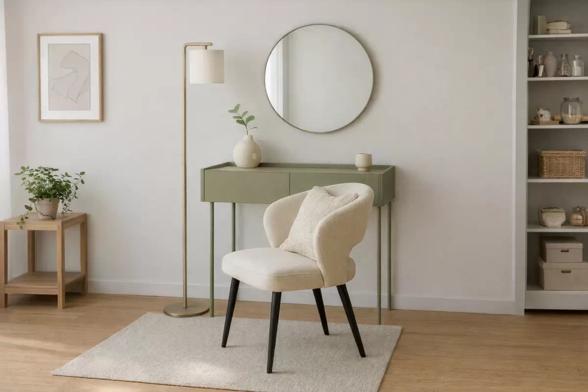 Jedálenské kreslo Luna Stolička drevená Luna z tapicerowanym siedziskiem